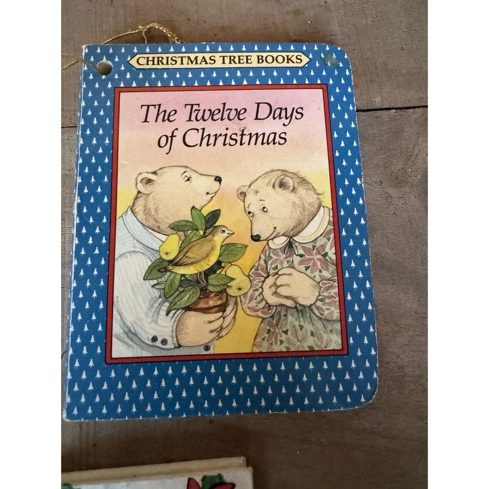 Vintage Children's Christmas‎ Books Christmas Tree Ornaments